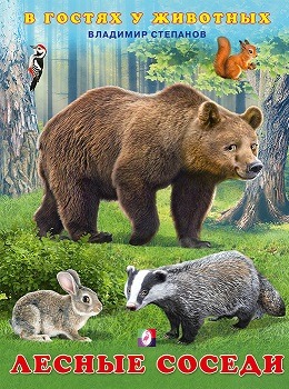 медведь, заяц, енот, белка живущие в лесу соседи